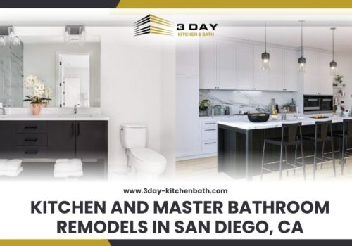 Kitchen and Master Bathroom in San Diego CA