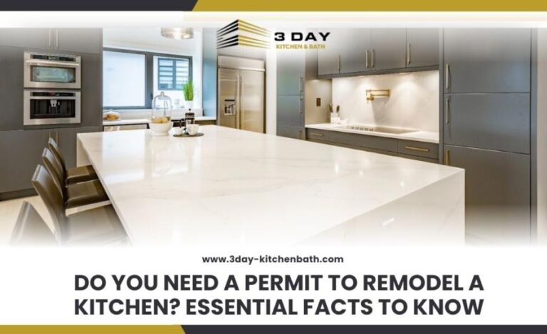 do you need a permit to remodel a kitchen