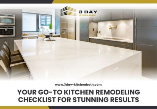 kitchen remodeling checklist