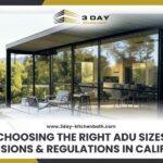 Choosing the Right ADU Sizes Dimensions Regulations in California