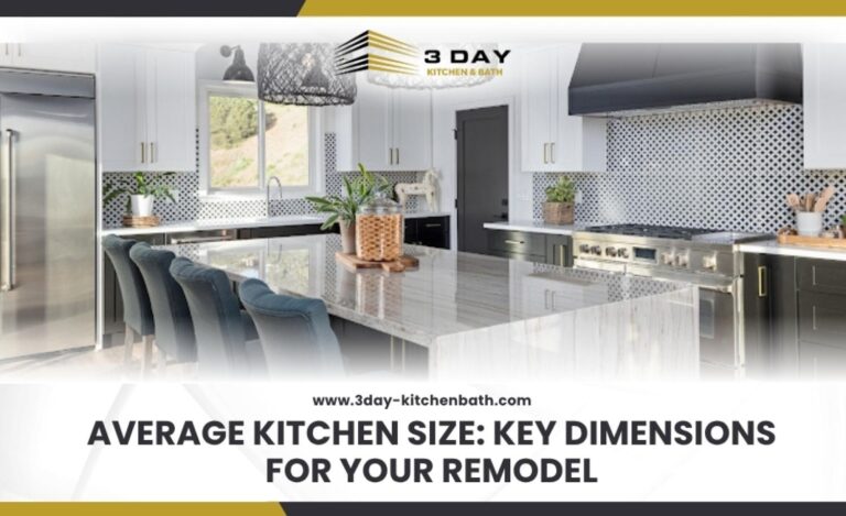 average kitchen size
