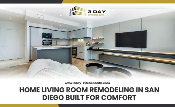 Home Living Room Remodeling in San Diego CA