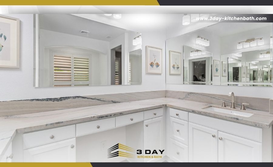 Bathroom remodeling before and after, San Diego, CA