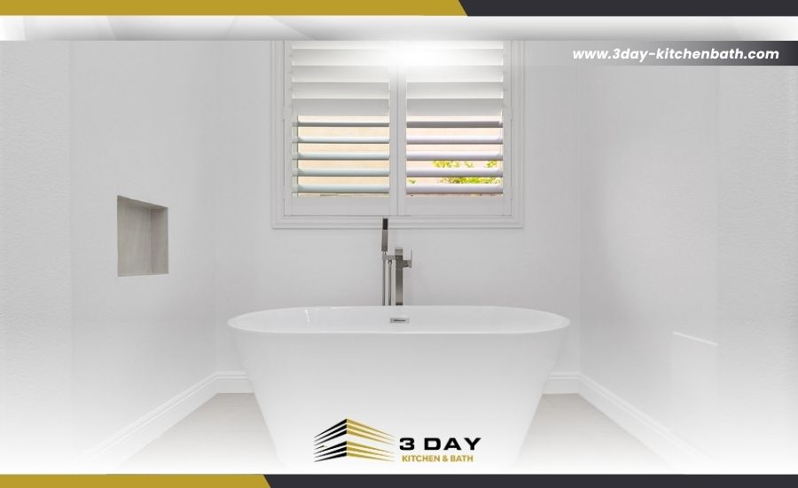 Modern bathroom vanity installation in San Diego, CA