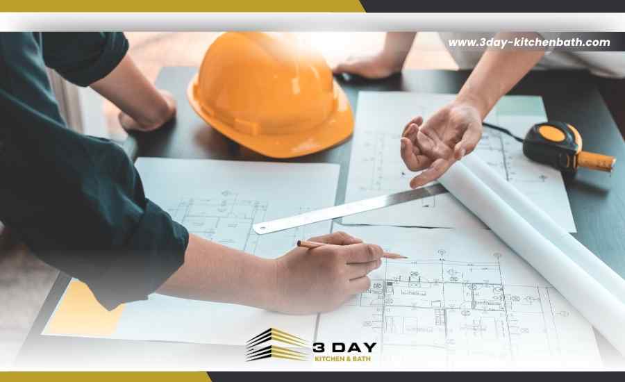 contractor explaining remodel costs