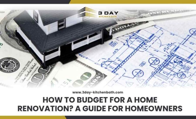 how to budget for a home renovation