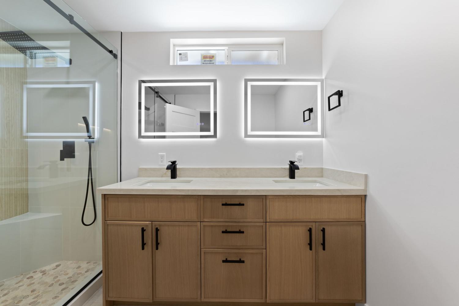 Refined Kitchen and 2 Bathrooms Remodeling Project in San Diego CA