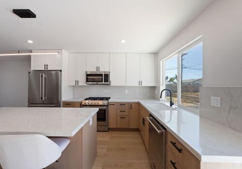 Refined Kitchen and 2 Bathrooms Remodeling Project in San Diego, CA