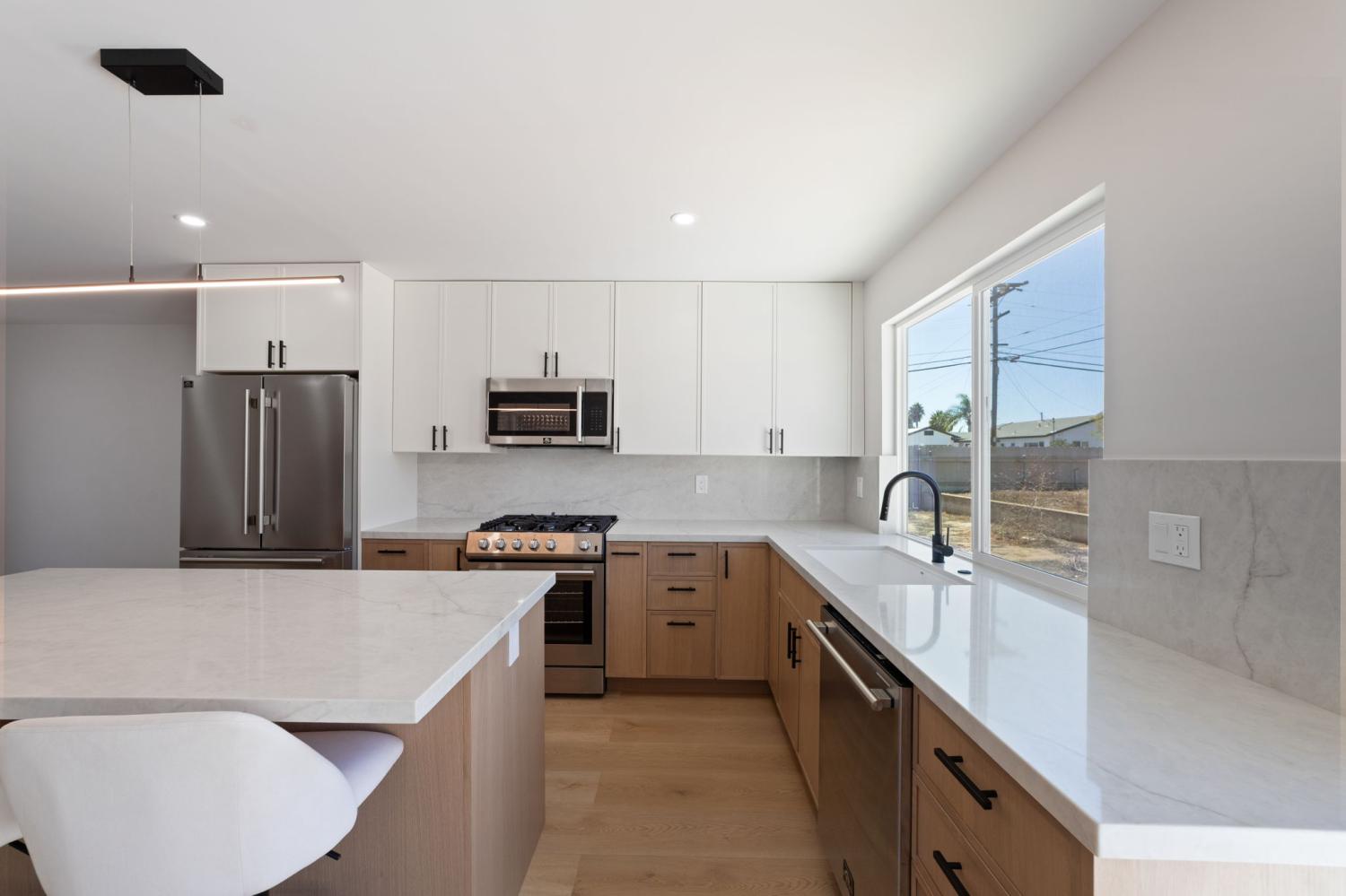 Refined Kitchen and 2 Bathrooms Remodeling Project in San Diego CA
