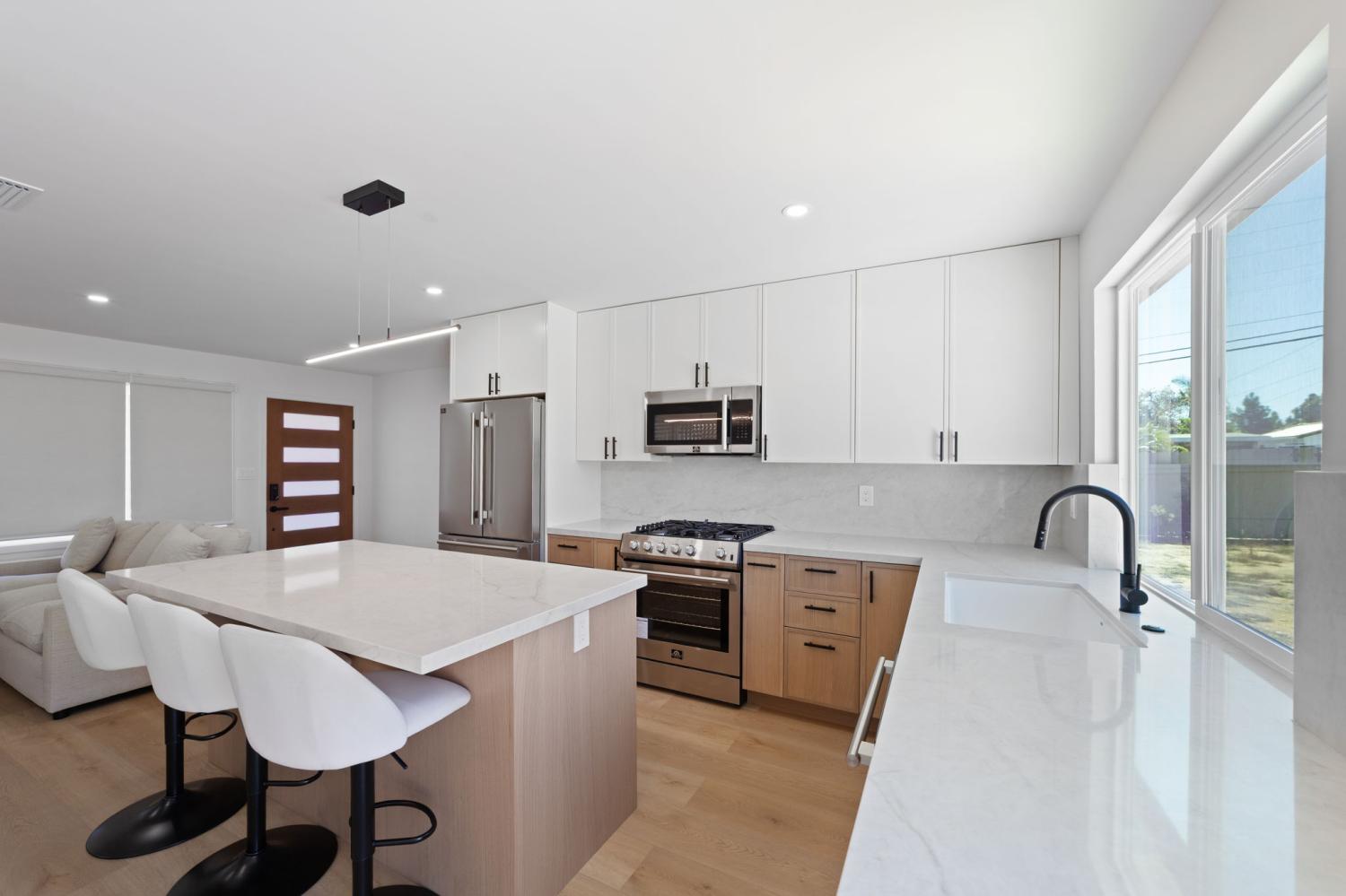 Refined Kitchen and 2 Bathrooms Remodeling Project in San Diego CA