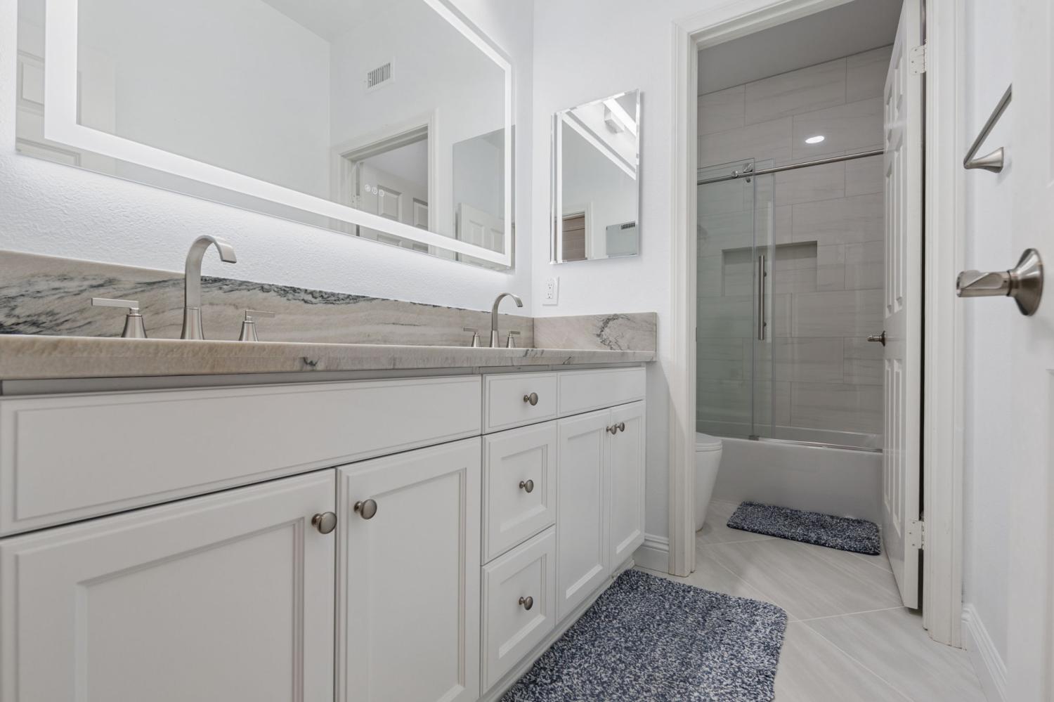 Finished 2 Bathroom Remodels in San Diego CA with Better Layouts