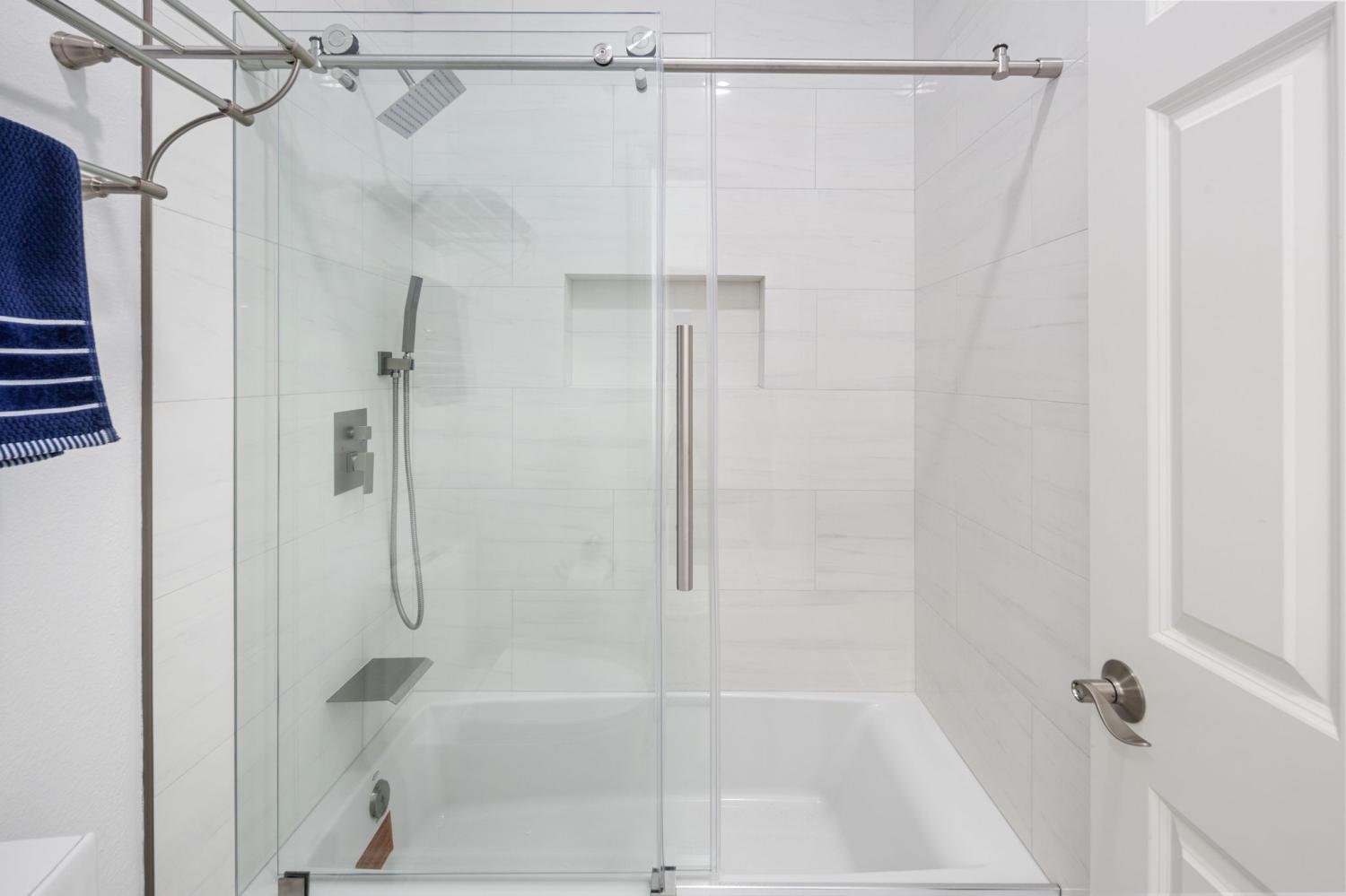 Finished 2 Bathroom Remodels in San Diego CA with Better Layouts