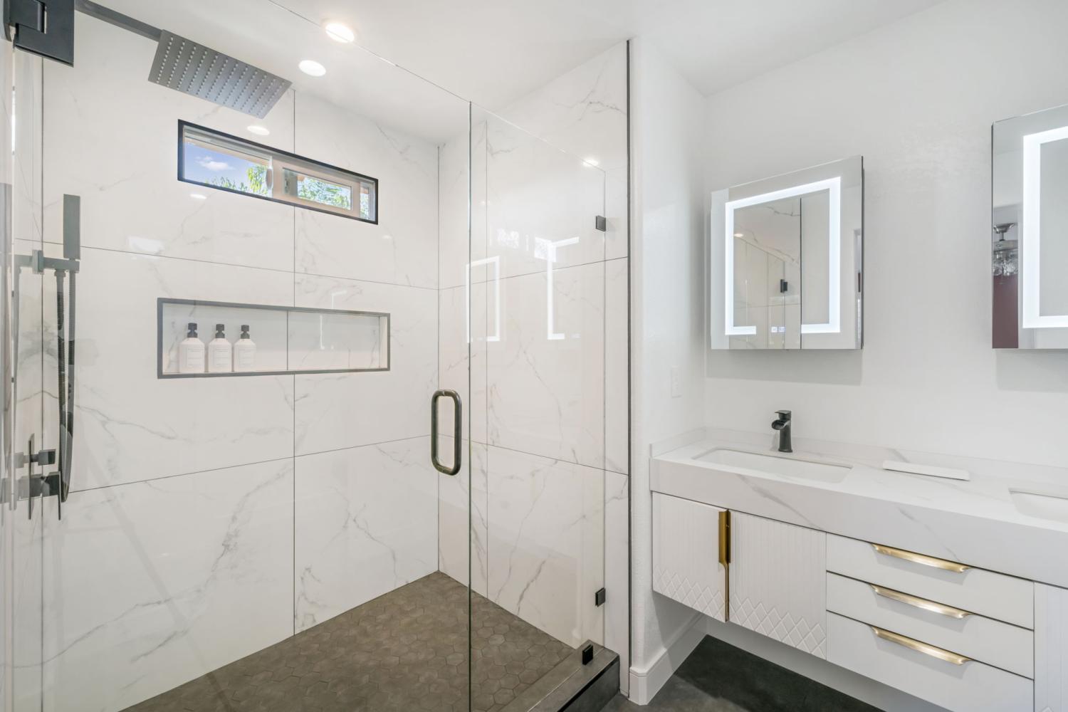 Remodeling Two Bathrooms in San Diego CA with Modern Upgrade