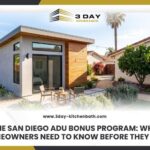 Modern detached ADU built in a sunny San Diego backyard